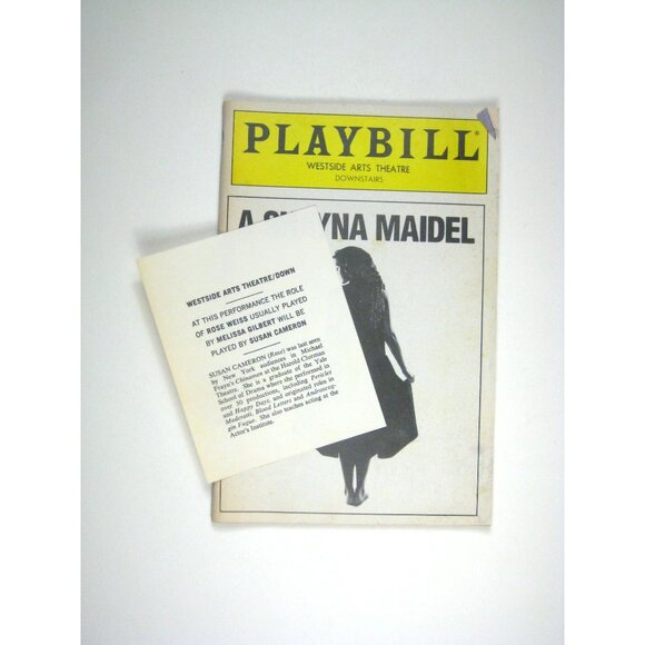 Playbill A Shayna Maidel Westside Arts Theatre 1988 Theatre Broadway - Picture 2 of 7